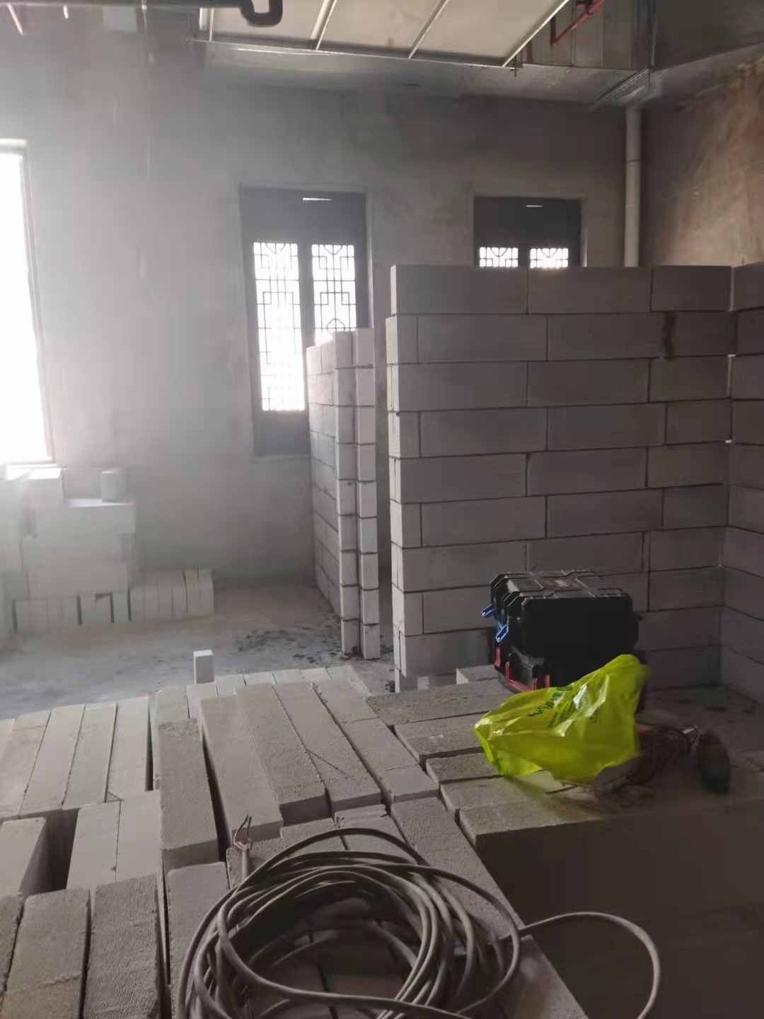 泡沫砖隔墙应用参考